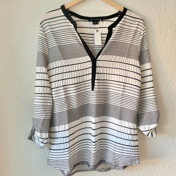 Sanctuary Julia Striped Tunic Size Medium NWT - Picture 8 of 10
